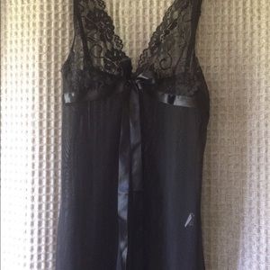 Black Lingerie Size Large